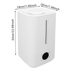 6L Hot and Cold Mist Humidifier Humidifier for Home Humidifier for Plants