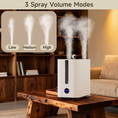 9.8L Humidifier 800ml/h Nano 50H Runtime 34dB Ultra-Quiet Top-Fill Smart Display