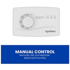 Aprilaire 500M Whole-House Evaporative Humidifier 12 GPD 24VAC Manual Control