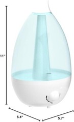 Humidificadores De Niebla Fria Para Dormitorio Y Habitacion Grande (Tanque De…
