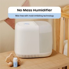 Canopy Humidifier 4-in-1 Aroma Diffuser Mold Inhibiting Dishwash Safe