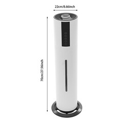 8L Air Humidifier Top Fill Humidifiers for Bedroom Large Room Cool Mist 3 Levels
