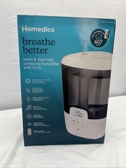 TOP Performance!! Homedics Breath Better Warm & Cool Mist Ultrasonic Humidifier.