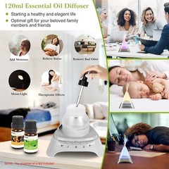 New Cool Mist Humidifier Ultrasonic Aroma Essential Oil Diffuser Remote Control