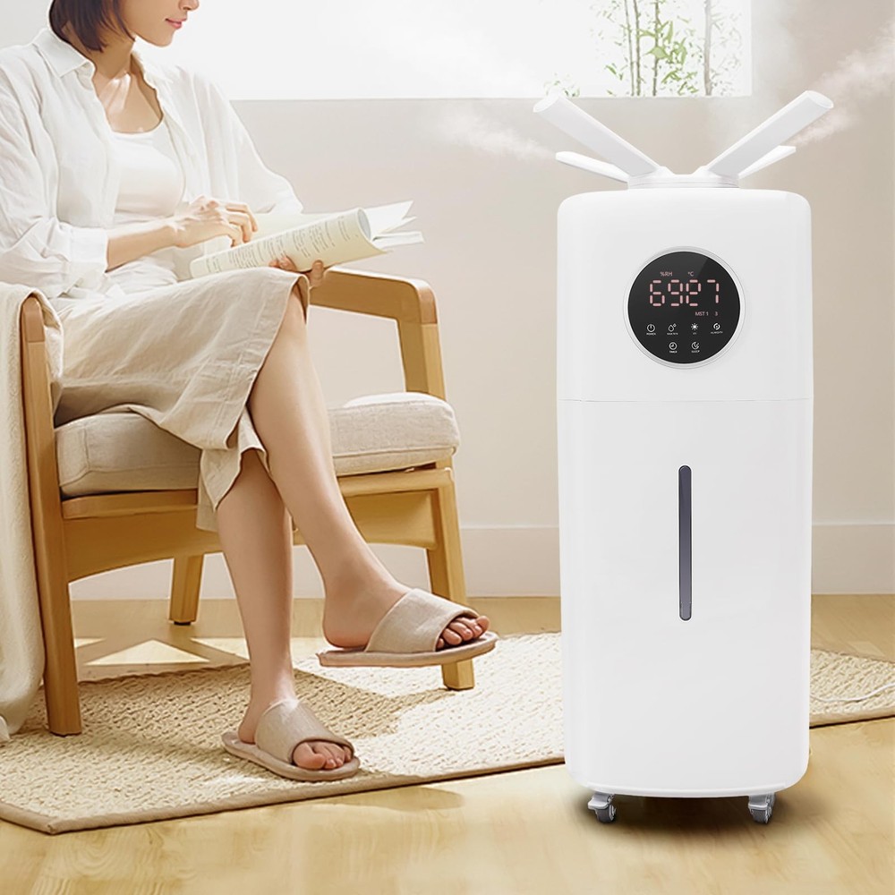 3 Speed Large Room Commercial Humidifier Whole-House Style Humidifier 21L/5.5Gal