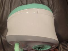 💧Vornadobaby Tabletop Evaporative Humidifier White Green Adjustable Timer