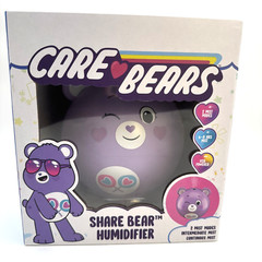 Care Bears Share Bear Humidifier Purple 2 Mist Modes USB Powered Collector Item