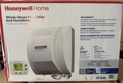Honeywell Home HE360D Whole House Humidifier w/ HumidiPRO Thermostat Open Box