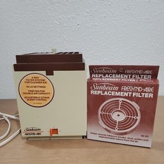1981 Vintage Sunbeam Fresh’nd Aire 98-80 Unit with New Replacement Filter