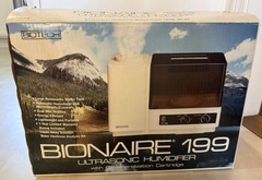 VTG Biotech Bionaire 199 Ultrasonic Humidifier Portable Electric 1990s BT-199
