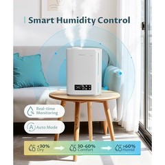 Ultrasonic Humidifier Cool Mist Aromatherapy Auto Shut Off Quiet 500 sq ft New