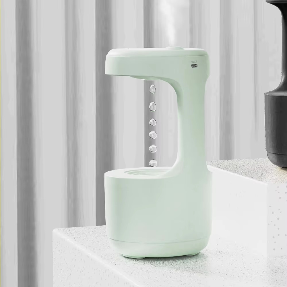 800ml Water Droplet Humidifier and Essential Oil Diffuser with Night Light