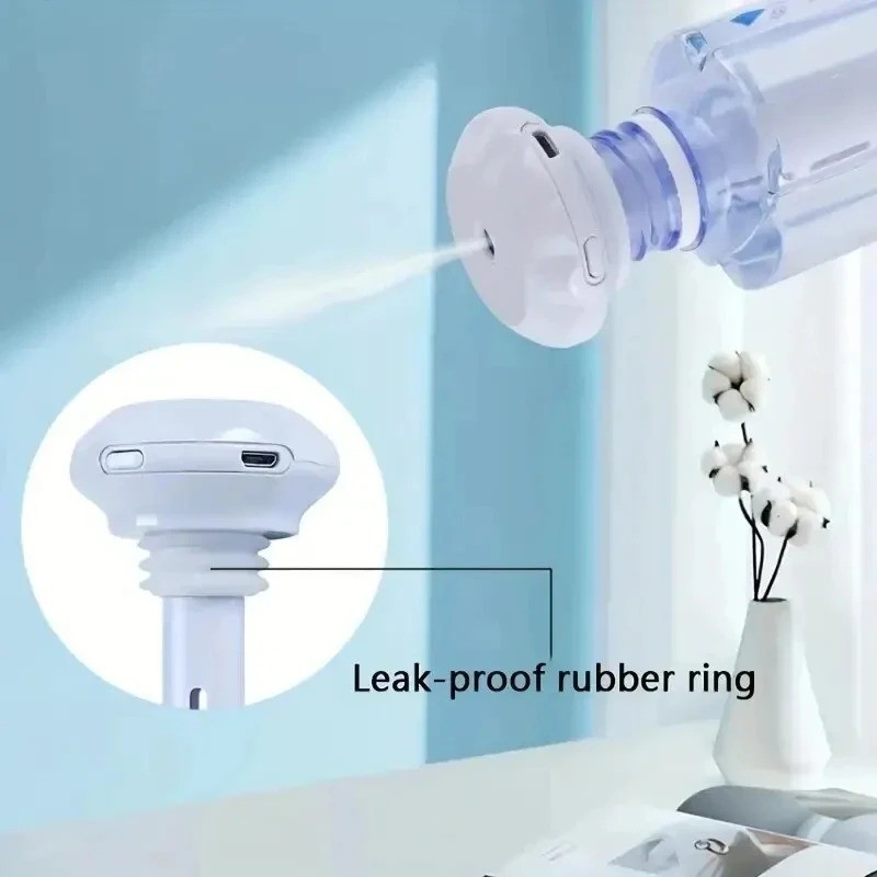 1pc Super Quiet Portable USB Mist Humidifier with Adjustable Length for Travel