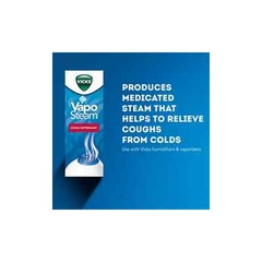 Vicks VapoSteam Medicated Liquid with Camphor, a Cough Suppressant, 8 Oz – VapoS