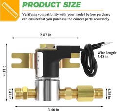 990-53 990-46 Humidifier Solenoid Valve 24V for GeneralAire 1042 1137