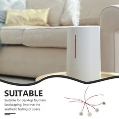 4 Pcs Humidifier Ceramic Disc Replacement For Desktop Fountain