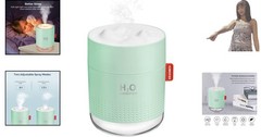 500ml Personal Humidifier with Two Mist Settings – Safe for Baby Rooms & Offices