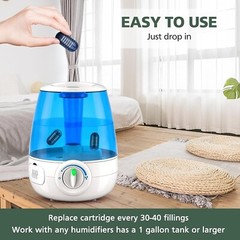 Ultrasonic Humidifier Demineralization Cartridges – Filters Mineral Deposits,…