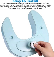 Universal Fit Humidifier Valve Cap for MoistAir & More – Easy Install 1x1x0.5 in