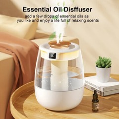 1500ml Humidifiers for Bedroom Large Room Office Cool Mist Air Humidifier Indoor