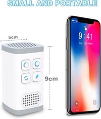 Mini purificador de aire iónico y de ozono 2 en 1 enchufable, ¡Nuevo lanzamiento