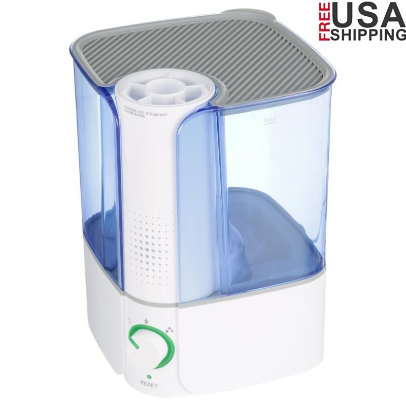 Warm Mist Humidifier Top Fill Filter Free 1.3 Gallon Warm Steam Relief New
