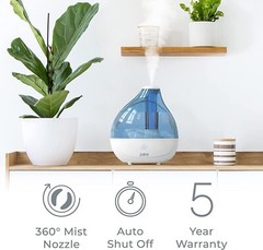 Pure Enrichment® MistAire™ Ultrasonic Cool Mist Humidifier, Quiet Air Humidifier