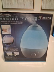 Bell+Howell 1 Gal Ultrasonic Color Changing Humidifier & Aroma Diffuser Open Box