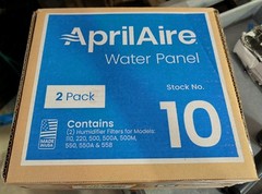 AprilAire 10 Water Panel Humidifier / Filter, White