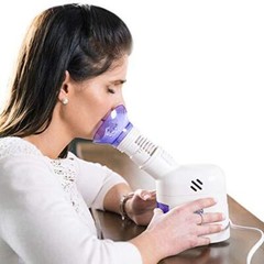 MABIS Personal Facial Steam Inhaler and Vaporizer with Aromatherapy Diffuser and