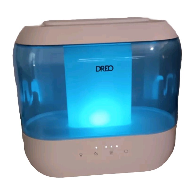 Dreo DW-HM01 Humidifier Quiet 4L Cool Mist Top-Fill Ultrasonic Tested Powers On