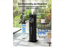 Humidifier Large Room Bedroom with Night Light, 2.1Gal(8L) Humidifiers for Home