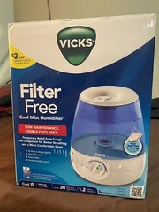 VICKS Filter Free Cool Mist Humidifier Mediumroom 30hrs 1.2 Gallons💥