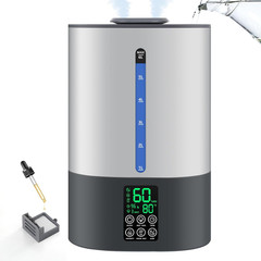 6L Warm Cool Mist Humidifier Top Fill Large Room Bedroom Plant Humidifier