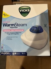 Vicks Pediatric Warm Steam 1 Gallon Vaporizer With Large Night Light