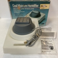 Kaz DynaMist Cool Moisture Humidifier 370F 1.2 Gal Original Box Manual – Works