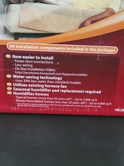 Honeywell HE280 Whole House Humidifier & Humidistat – NEW OPEN BOX