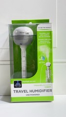 Travel Smart Conair Humidifier USB Powered 5 hr Nightlight & Mist W/Travel Pouch