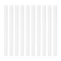 10Pcs Cotton Filter Sticks humidifier stick White (6.3” x 0.39”)