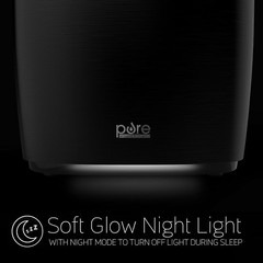 MSRP $130 Pure HumeXL Pro Warm / Cool Mist Humidifier, Large Easy-to-Clean Tank