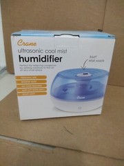Crane Personal Ultrasonic Cool Mist Humidifier 0.2 Gallon, Filter Free