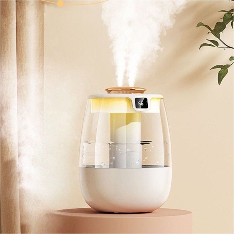 1Pc 1.5L Air Humidifier Double Spray Port Essential Oil Aromatherapy Humidifier