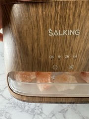 SALKING Ultrasonic Humidifier, Wood Grain, 4Hr Timer, Alexa, 0.5 Gal