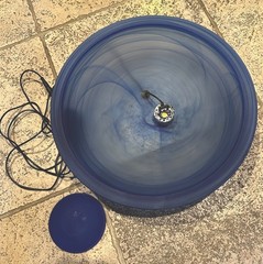 Palantic Mist Fountain Bowl Misting Humidifier Aromatherapy Bowl Splash Guard