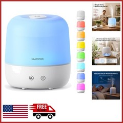 2L Humidifier with 24dB Quiet Operation, Night Light, for Kids Room & Office