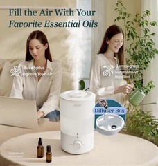 LEVOIT – Humidifiers for Bedroom – Quiet (3L Water Tank) -33% limited time deal