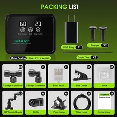FMATOZ Automatic Reptile Mister Timer 360 Nozzle Terrarium Misting System