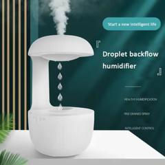 800ml Water Droplet Humidifier and Essential Oil Diffuser with Night Light