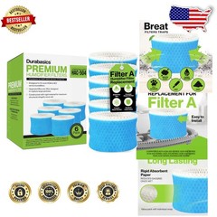 Value 6pk Humidifier Filters for Honeywell HCM 350, Catch Particles, Blue Filter