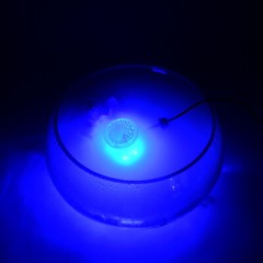 12 LED Mist Maker Fogger Ultrasonic Air Humidifer Atomizer Water Fountain Pond